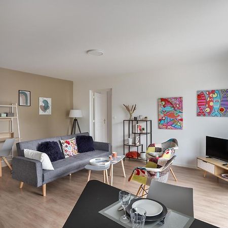 Apartament Bahibe - Balcon Et Parking Au Calme Proche Gare Rennes Zewnętrze zdjęcie